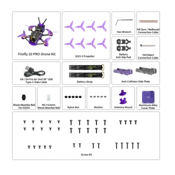 Drone Flywoo Firefly 20PRO 4S ELRS 2.4G WTFPV