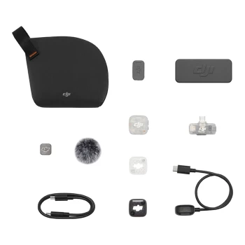 DJI Mic Mini 2S (1 TX + 1 Mobile RX + etui ładujące)