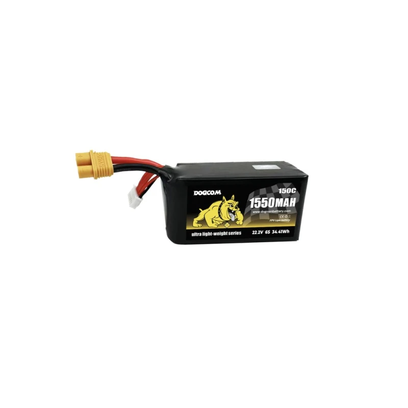 Akumulator DOGCOM 1550mAh 6S 150C 22.2V LiPo Ultra