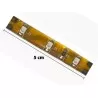 Taśma LED Zewnętrzna kolor czerwony 5cm 3 LED - 1