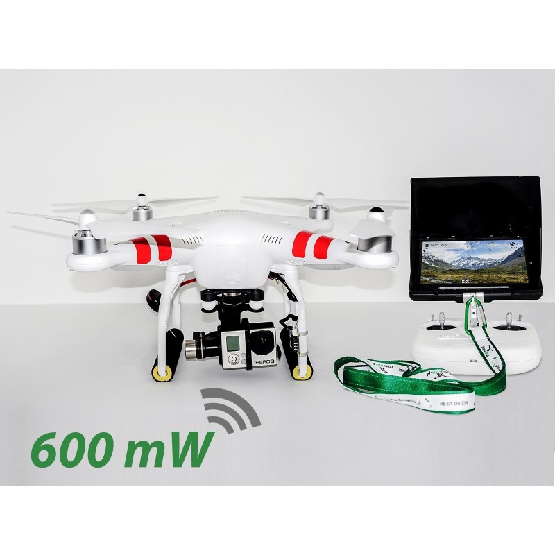 Zestaw Phantom 2 v2 H4-3D FPV 7" iOSD 600mW - Gotowy do lot