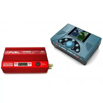 Ładowarka iCharger 308duo z zasilaczem impulsowym eFuel 1200W