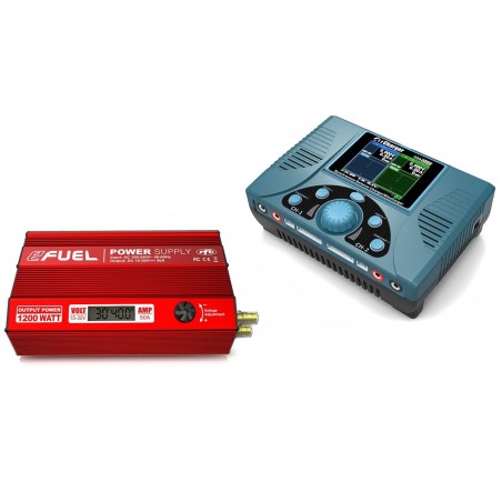 Ładowarka iCharger 308duo z zasilaczem regulowanym eFuel 1200W