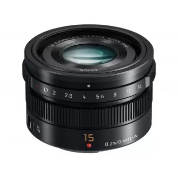 Panasonic LUMIX G Leica DG Summilux 15mm Czarny