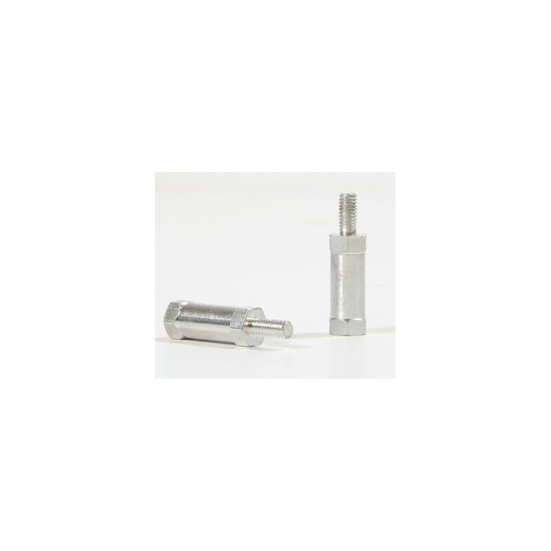 Tuleje dystansowe 30mm (+6mm bolec) z gwintem M3