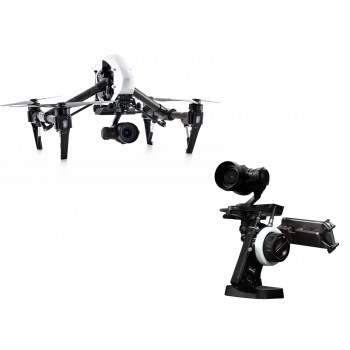 Inspire 1 Raw + Focus + Rączka Osmo + Adapter Zenmuse X5
