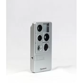 PUZLOOK BASIC Obudowa z optycznym obiektywem dla iPhone 5 Srebrna