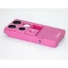 PUZLOOK BASIC Obudowa z optycznym obiektywem dla iPhone 5 Srebrna