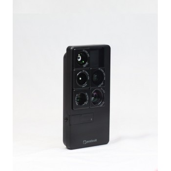 PUZLOOK BASIC Obudowa z optycznym obiektywem dla iPhone 5 Czarna
